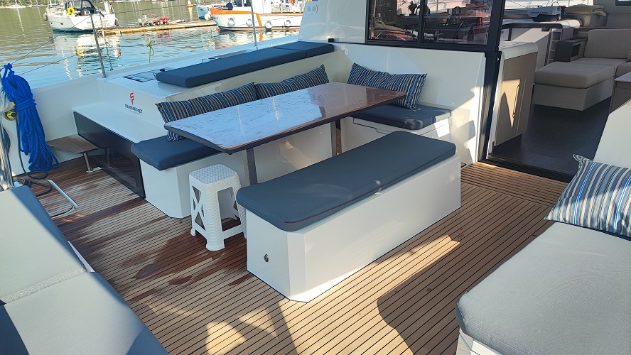 Photo #5 - Fountaine Pajot Elba 45 - 4 cab. (Lalom) en Fethiye - 34442