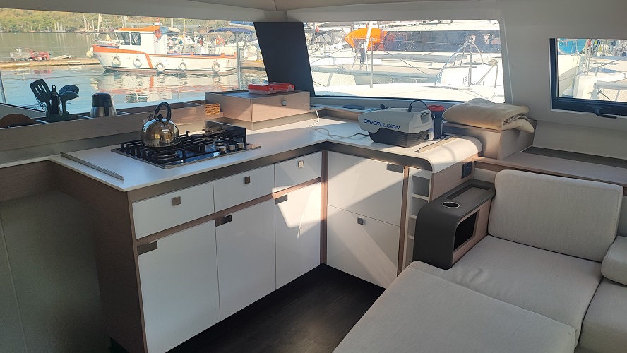Photo #9 - Fountaine Pajot Elba 45 - 4 cab. (Lalom) en Fethiye - 34442
