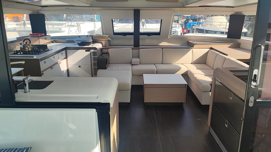 Photo #11 - Fountaine Pajot Elba 45 - 4 cab. (Lalom) en Fethiye - 34442