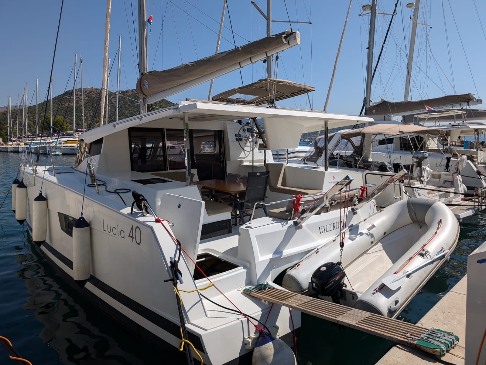 Photo #9 - Fountaine Pajot Lucia 40 - 4 cab. (Valeriia) in Trogir - 34563