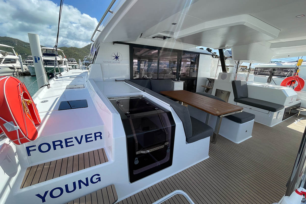 Photo #4 - Fountaine Pajot Tanna 47 - 5 + 1 cab. (Knotty Cat (Forever Young)) in Nanny Cay - 34692