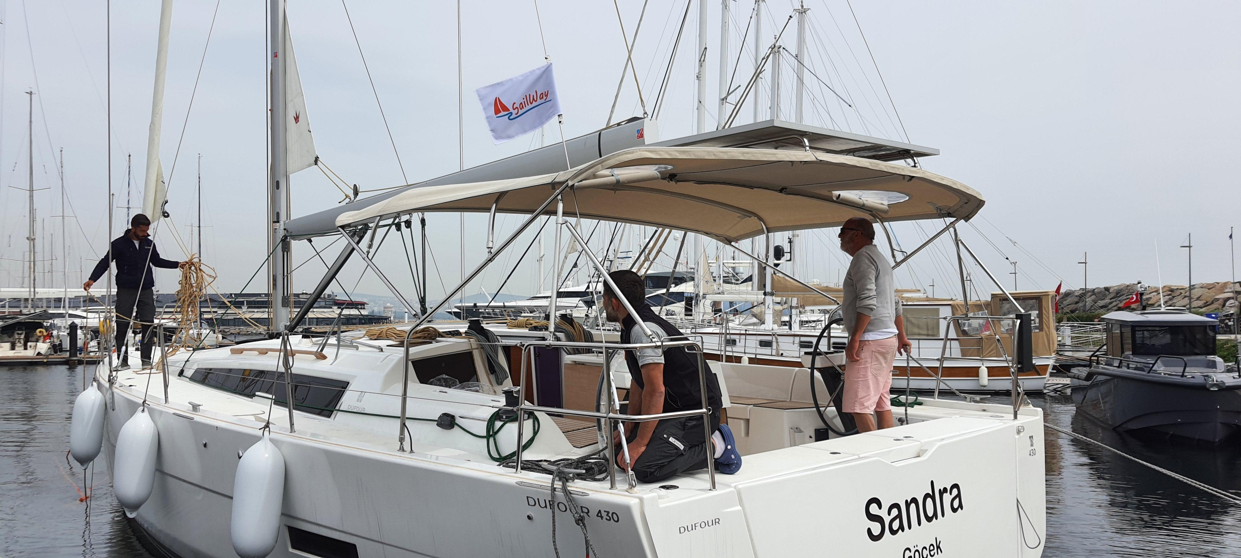 Photo #4 - Dufour 430 GL (Sandra) in Marmaris - 34745