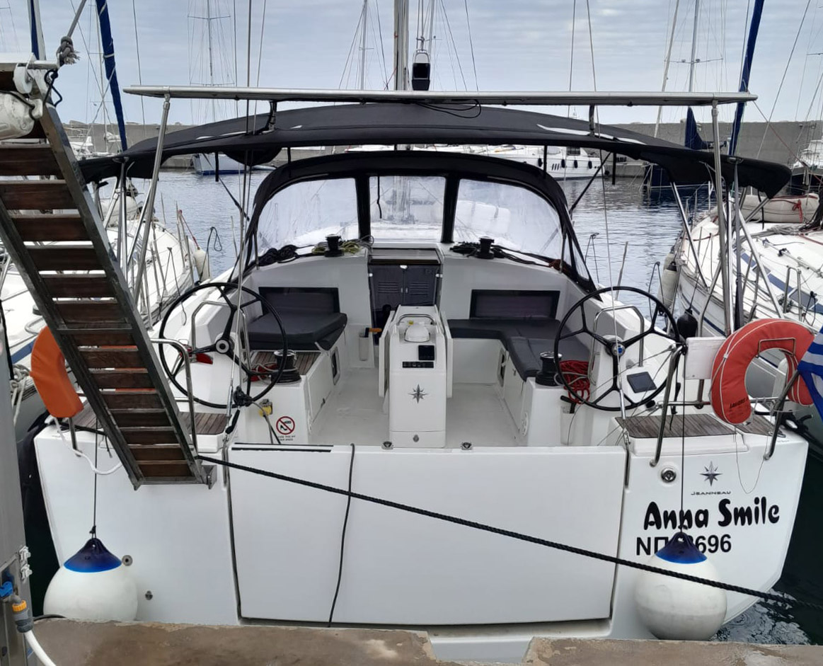 Photo #5 - Sun Odyssey 490 - 5 + 1 cab. (CLASS) en Rhodes - 35007