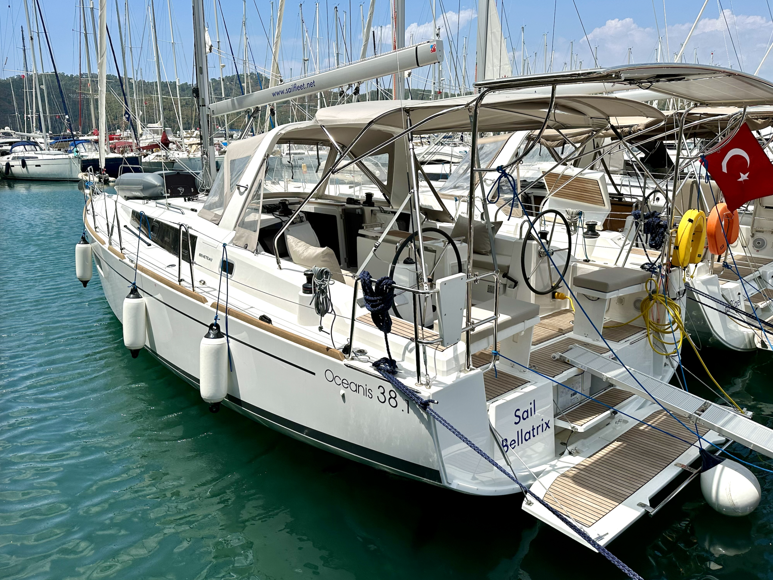 Photo #4 - Oceanis 38.1 (Sail Bellatrix) in Fethiye - 35052
