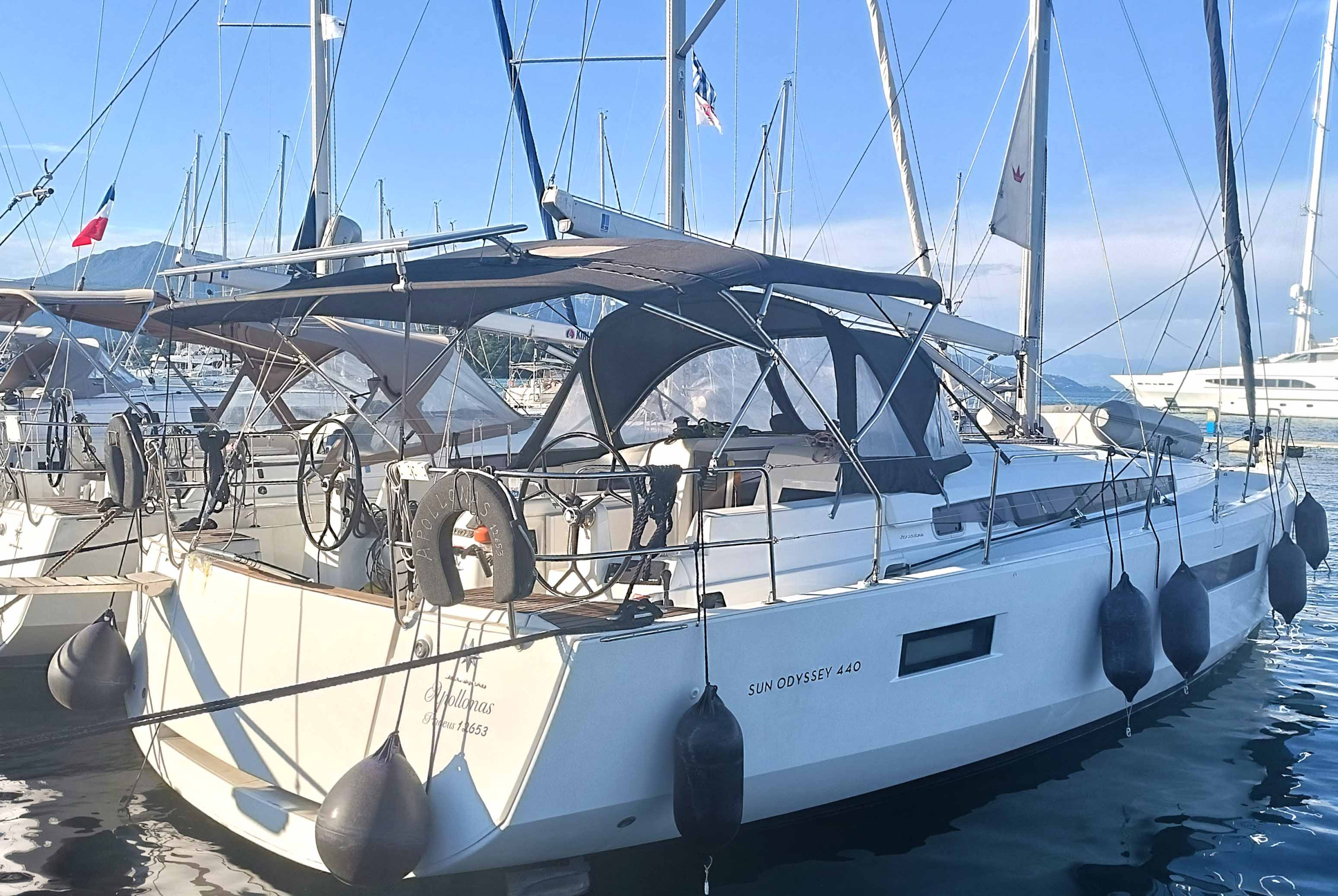 Photo #4 - Sun Odyssey 440 (CLASS) in Korfu - 35108