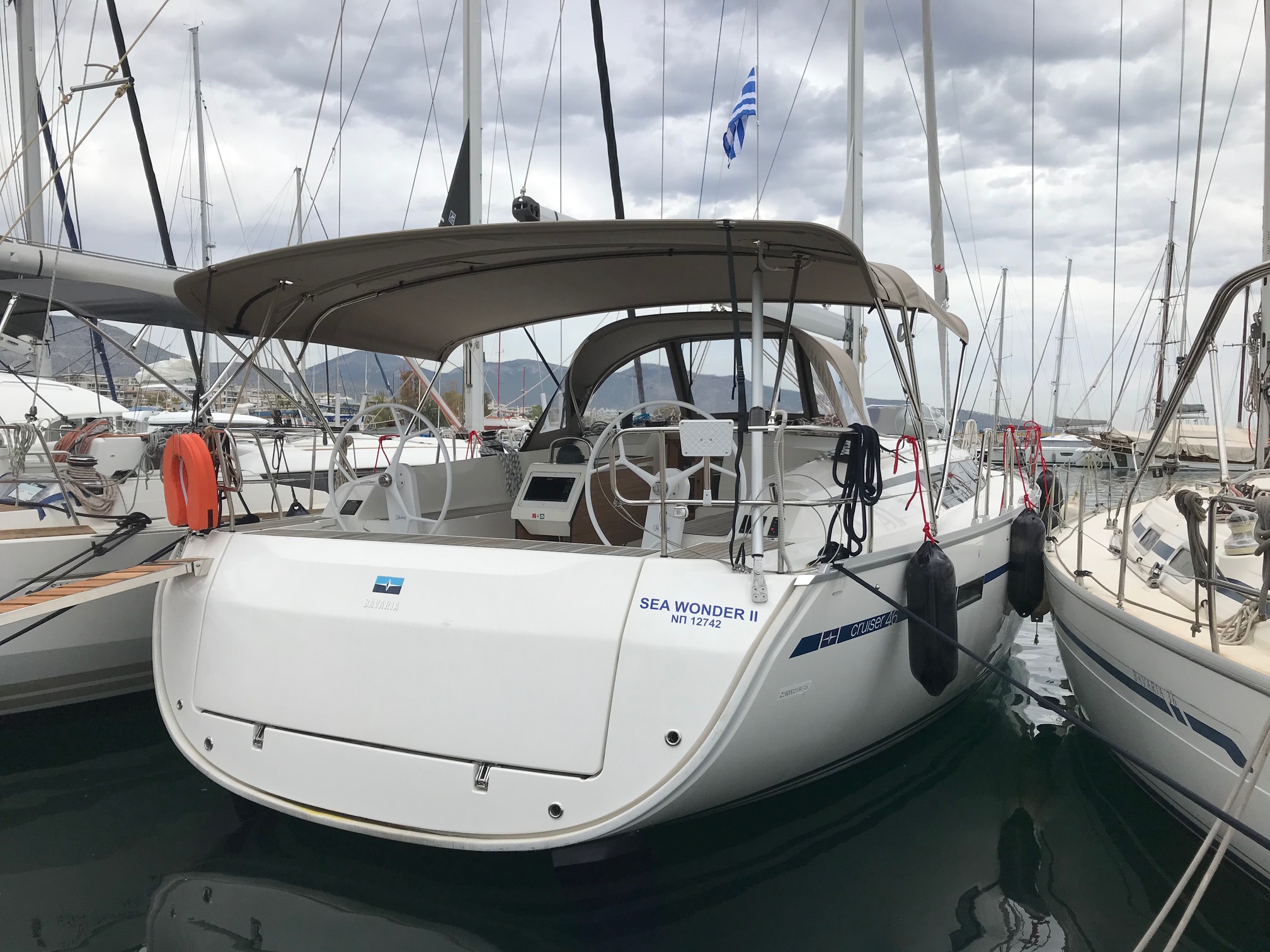 Photo #3 - Bavaria Cruiser 46 - 4 cab. (CLASS) en Corfou - 35109