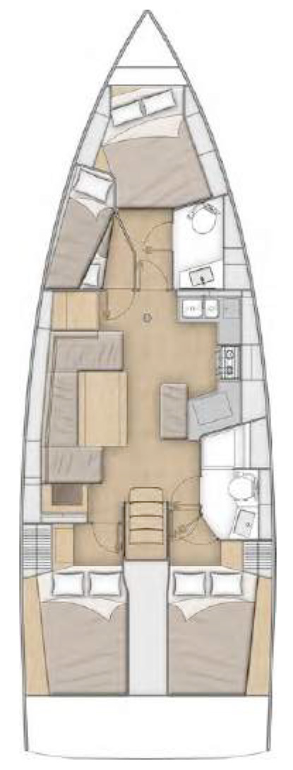 Photo #2 - Oceanis 40.1 (PRESTIGE) en Atenas - 35272