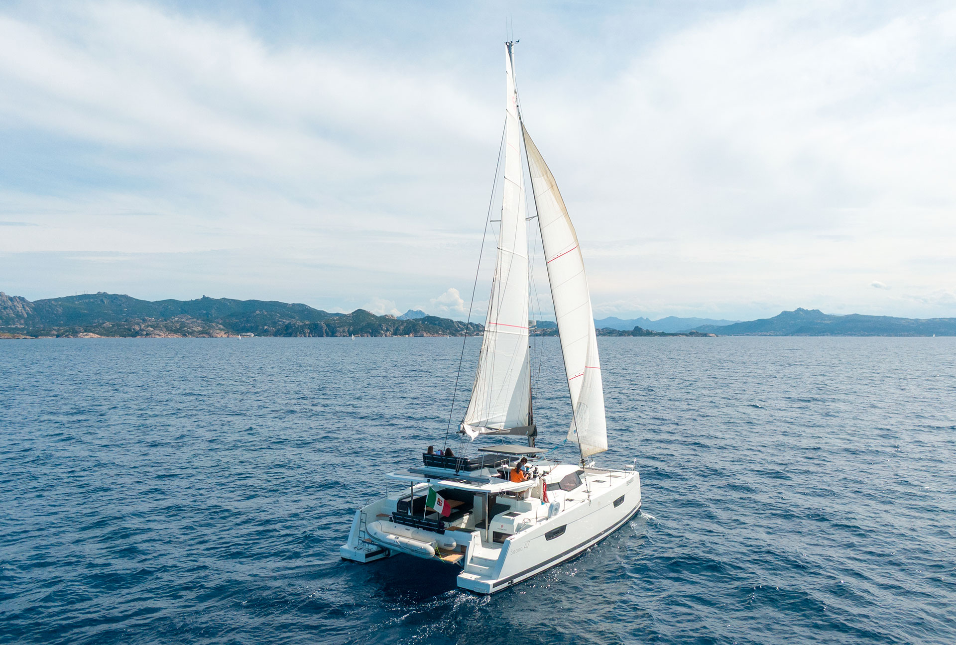 Photo #8 - Fountaine Pajot Saona 47 Quintet - 5 + 1 cab. (Orsa 3) en Cannigione - 35380