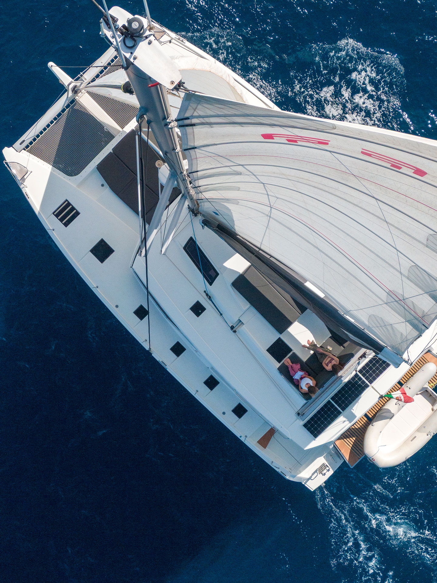 Photo #11 - Fountaine Pajot Saona 47 Quintet - 5 + 1 cab. (Orsa 3) en Cannigione - 35380