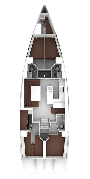 Bavaria Cruiser 56 - 5 + 1 cab. (PROMETHEUS _G)  - 1