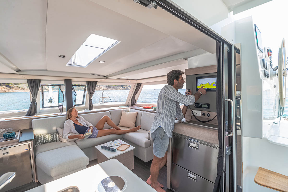 Photo #13 - Fountaine Pajot Isla 40 - 3 cab. (Monkey Puppy) en Elliniko - 35440
