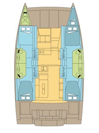 Photo #2 - Bali 4.2 - 4 + 1 cab. (RUM STRUMMER) in Atene - 35481