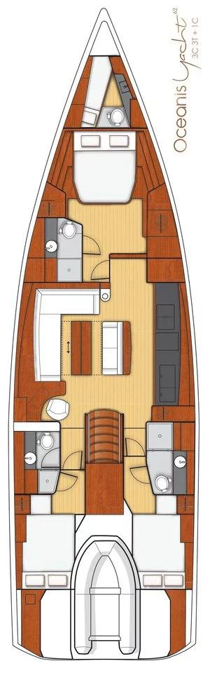 Oceanis Yacht 62 - 3 + 1 (Onyx)  - 1