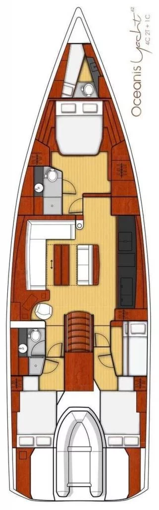 Oceanis Yacht 62 - 4 + 1 (Taona)  - 1