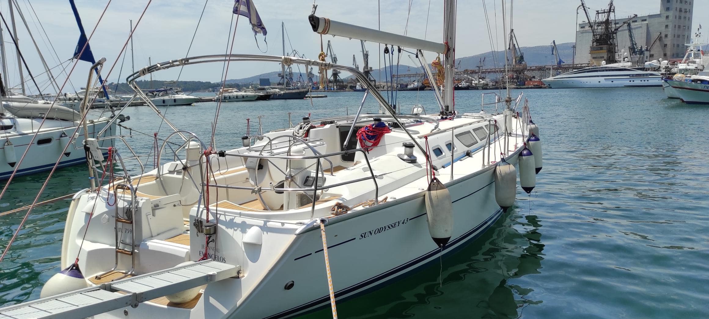 Photo #4 - Sun Odyssey 43 (Evangelos) in Volos - 35890