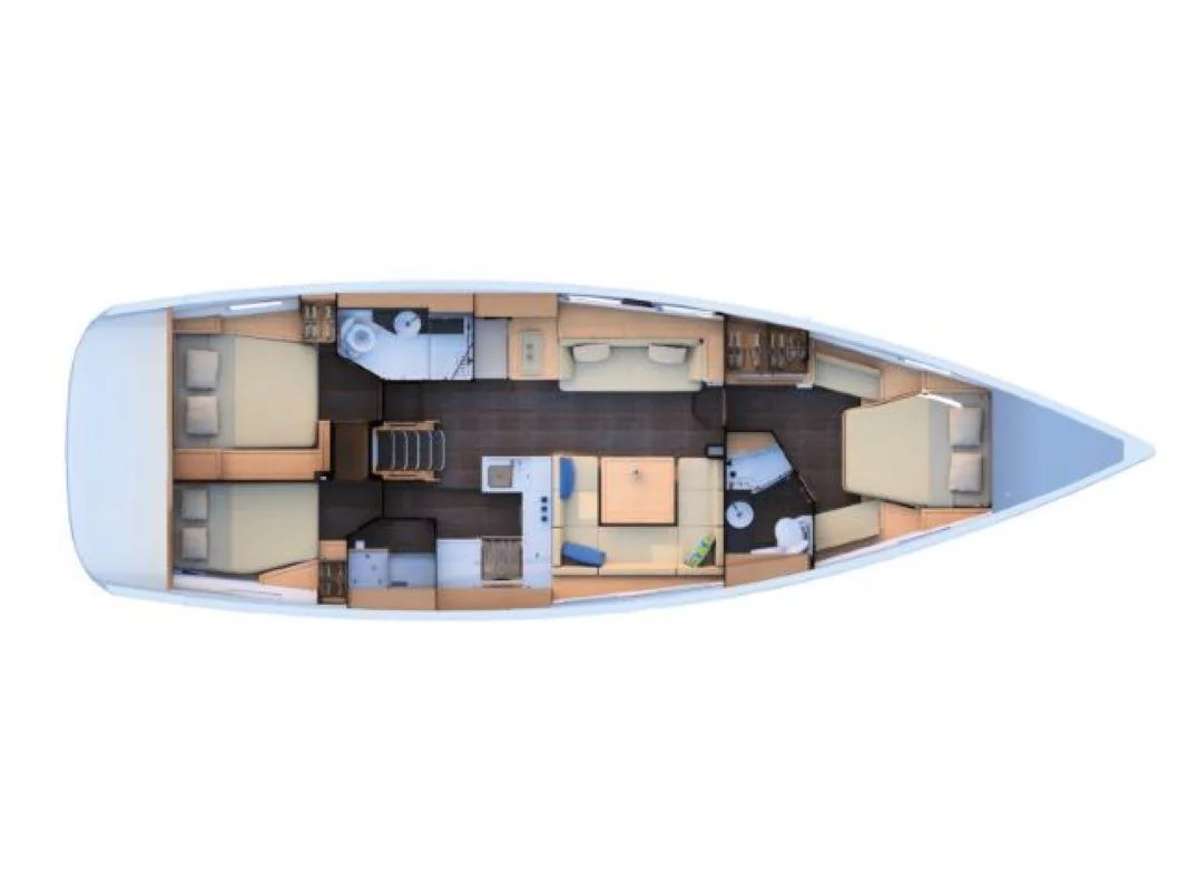 Jeanneau 51 (Recovery Room)  - 1