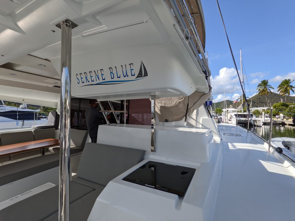 Photo #4 - Fountaine Pajot Astrea 42 Maestro (Serene Blue) in Nanny Cay - 36194