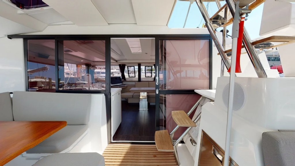 Photo #8 - Fountaine Pajot Astrea 42 Maestro (Serene Blue) in Nanny Cay - 36194