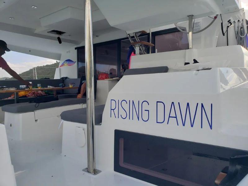 Photo #4 - Fountaine Pajot Saona 47 (Quintet) - 3 + 1 cab. (Rising Dawn) in St. Thomas - 36264