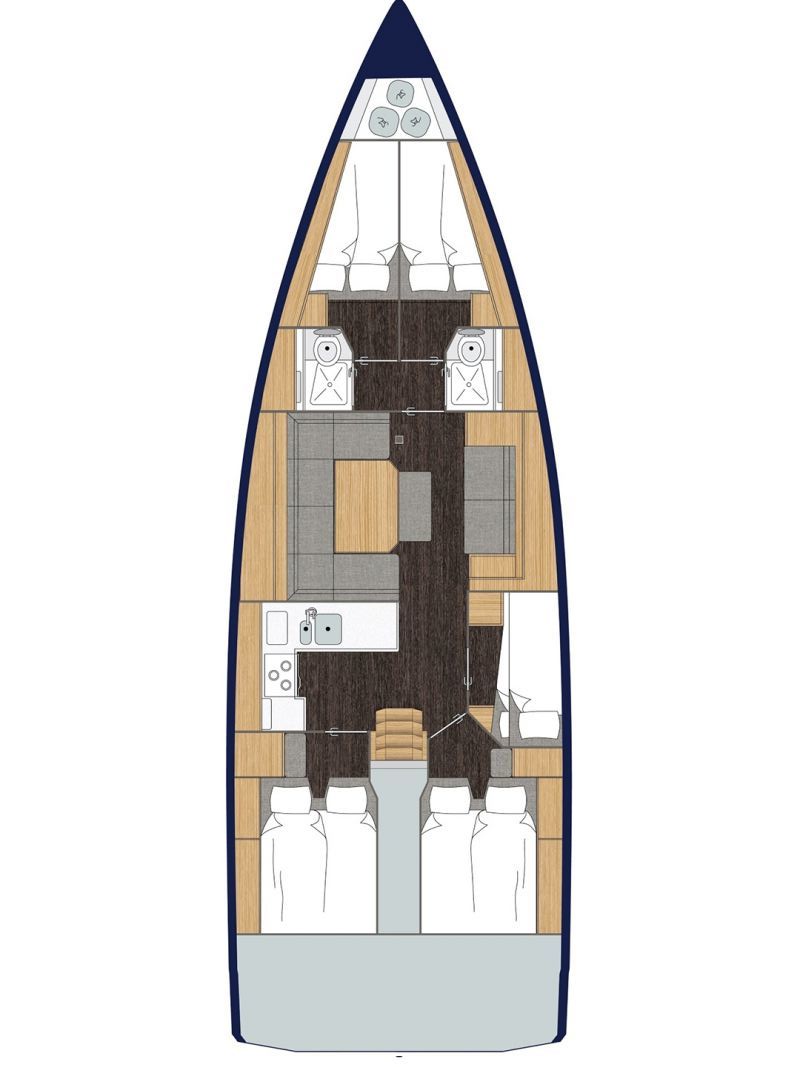 Photo #2 - Bavaria C45 Holiday (PRESTIGE) in Athen - 36389
