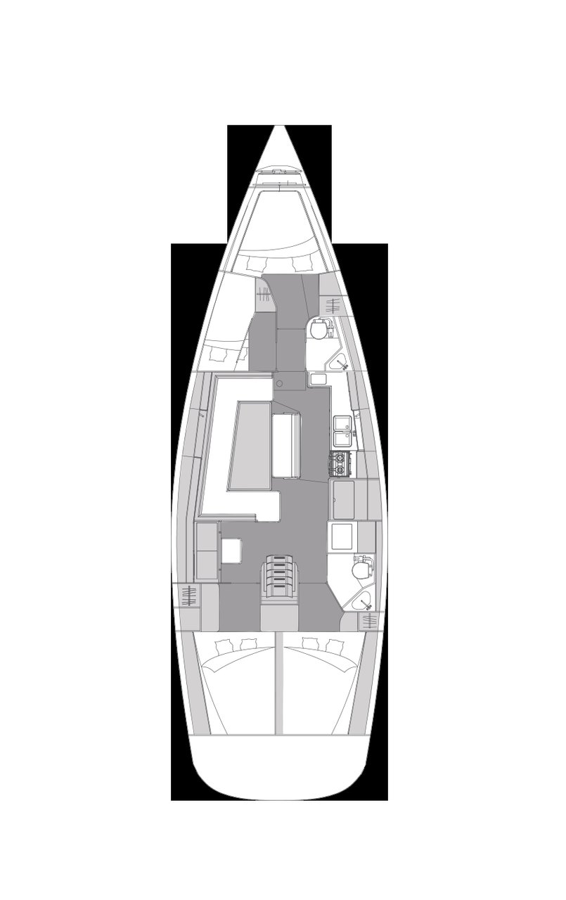 Photo #5 - Elan Impression 45.1 (Lillemor II) in Trogir - 36485