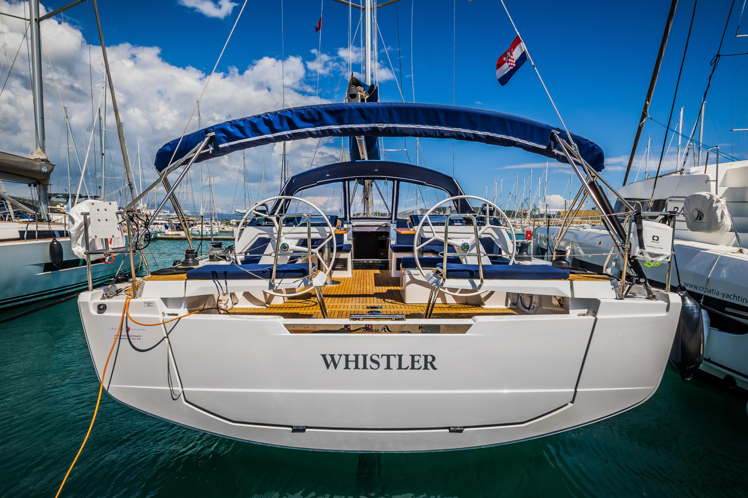 Photo #4 - Hanse 460 - 3 cab (Whistler) in Trogir - 36540