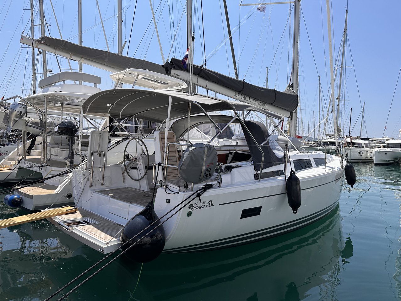 Photo #4 - Hanse 388 (Calypso) in Trogir - 36721
