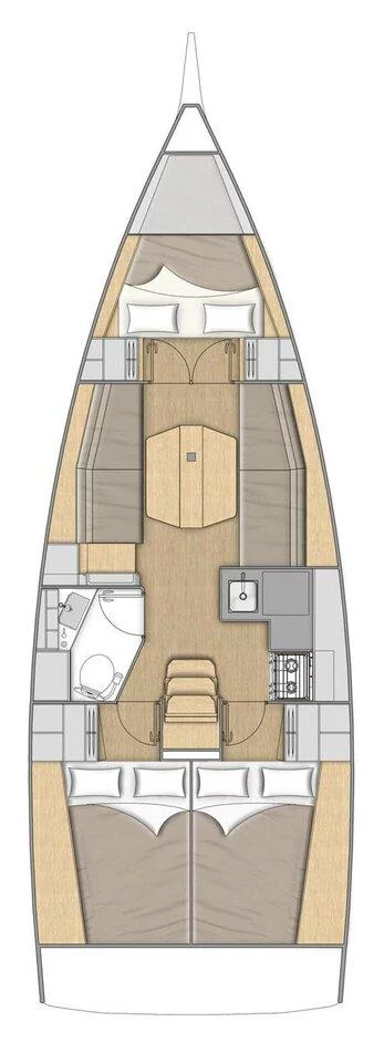 Oceanis 34.1 - 3 cab. (Sail Altair)  - 1