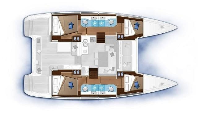 Photo #2 - Lagoon 40 - 4 + 1 cab. (Elia) in Skopelos - 36885