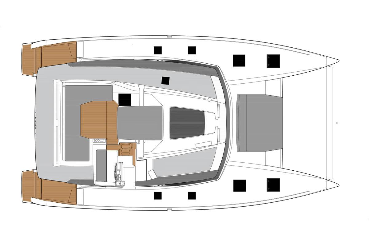 Photo #4 - Fountaine Pajot Tanna 47 - 5 + 1 cab. (Island Nomad) in Nanny Cay - 36951