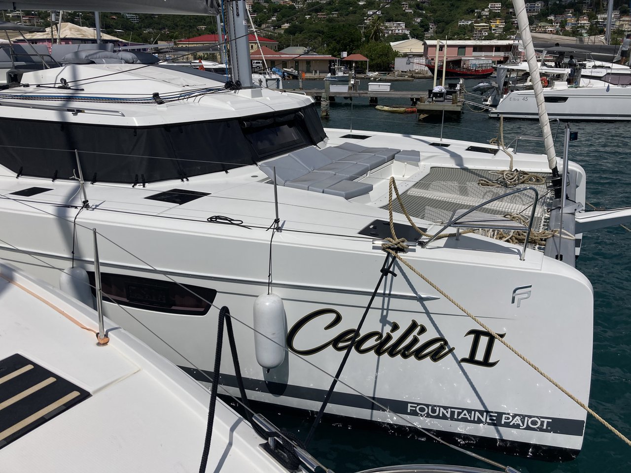 Photo #7 - Fountaine Pajot Elba 45 - 3 cab. (Cecilia II) en St. Thomas - 37039