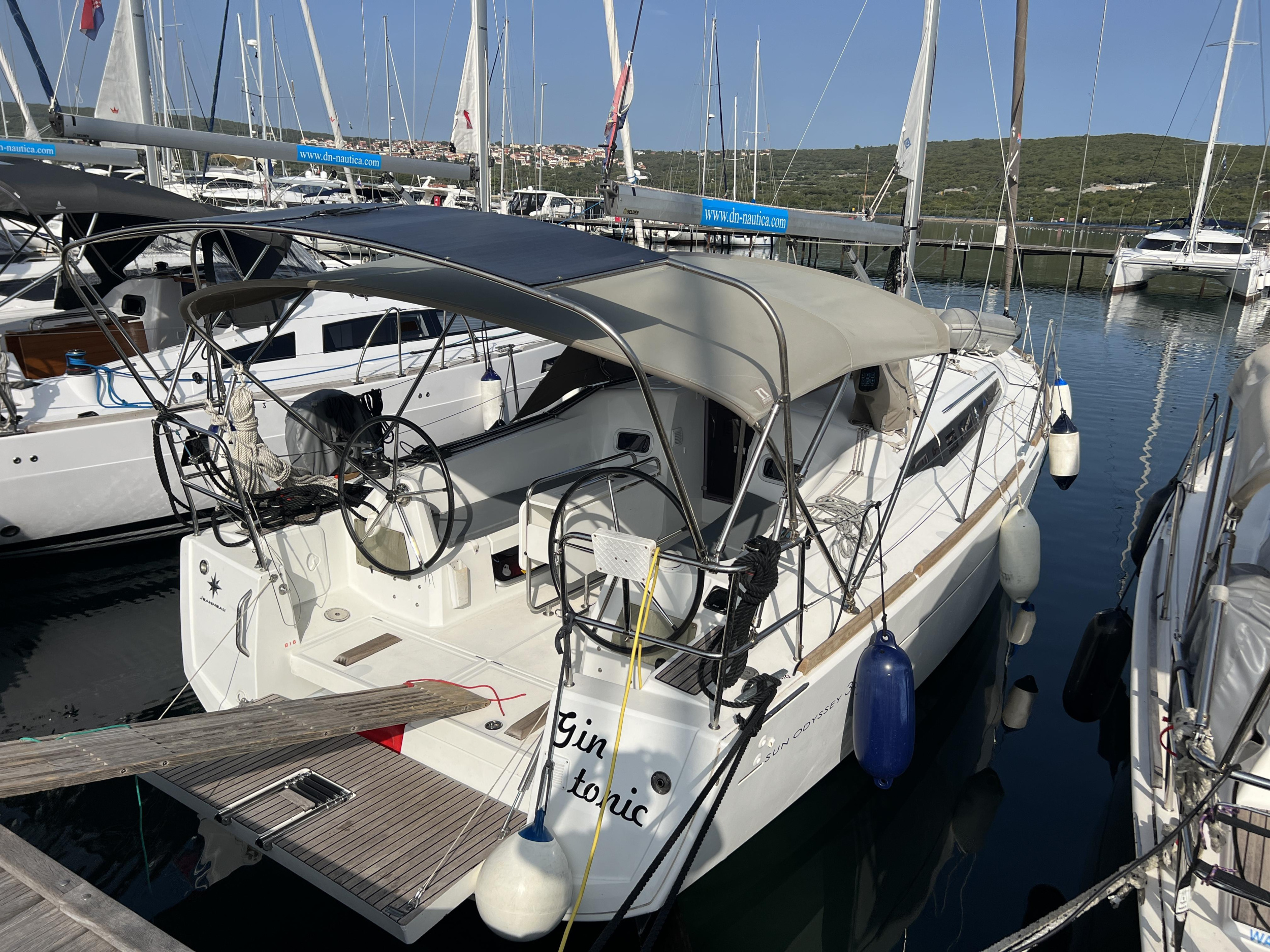 Photo #4 - Sun Odyssey 349 (Gin Tonic) en Krk - 37098