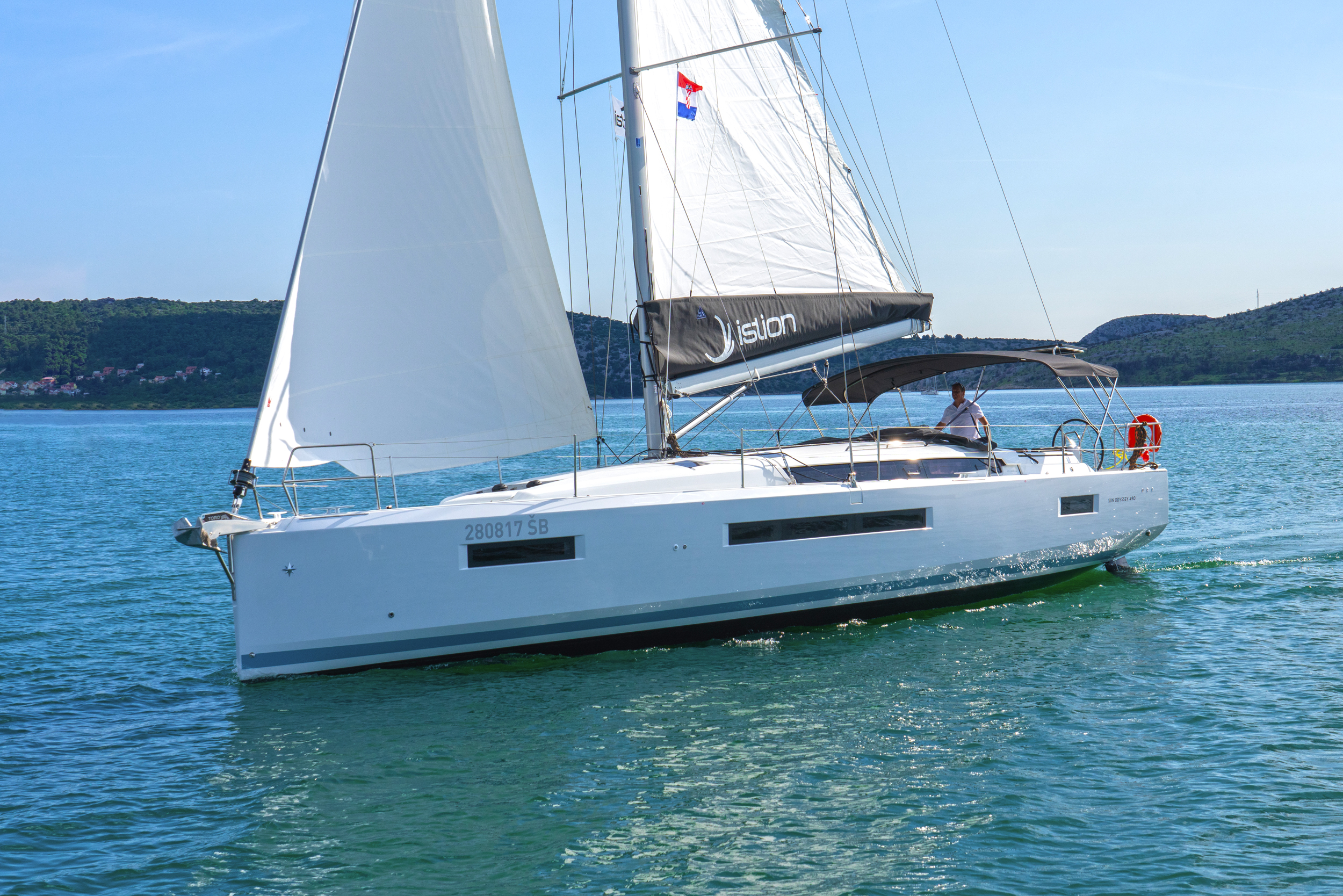 Photo #13 - Sun Odyssey 490 - 5 + 1 cab. (First Ride) in Skradin  - 37135