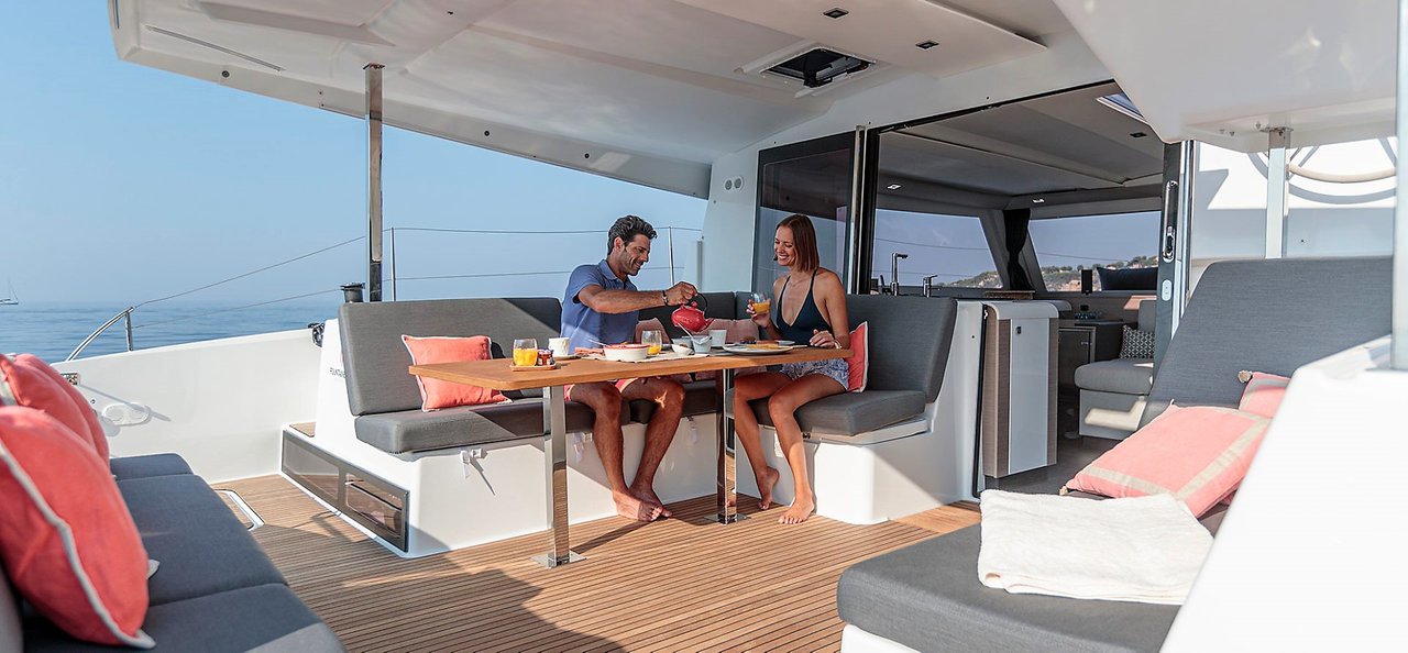 Photo #6 - Fountaine Pajot Isla 40 - 4 + 1 cab. (Almiriki) en Paros - 37326