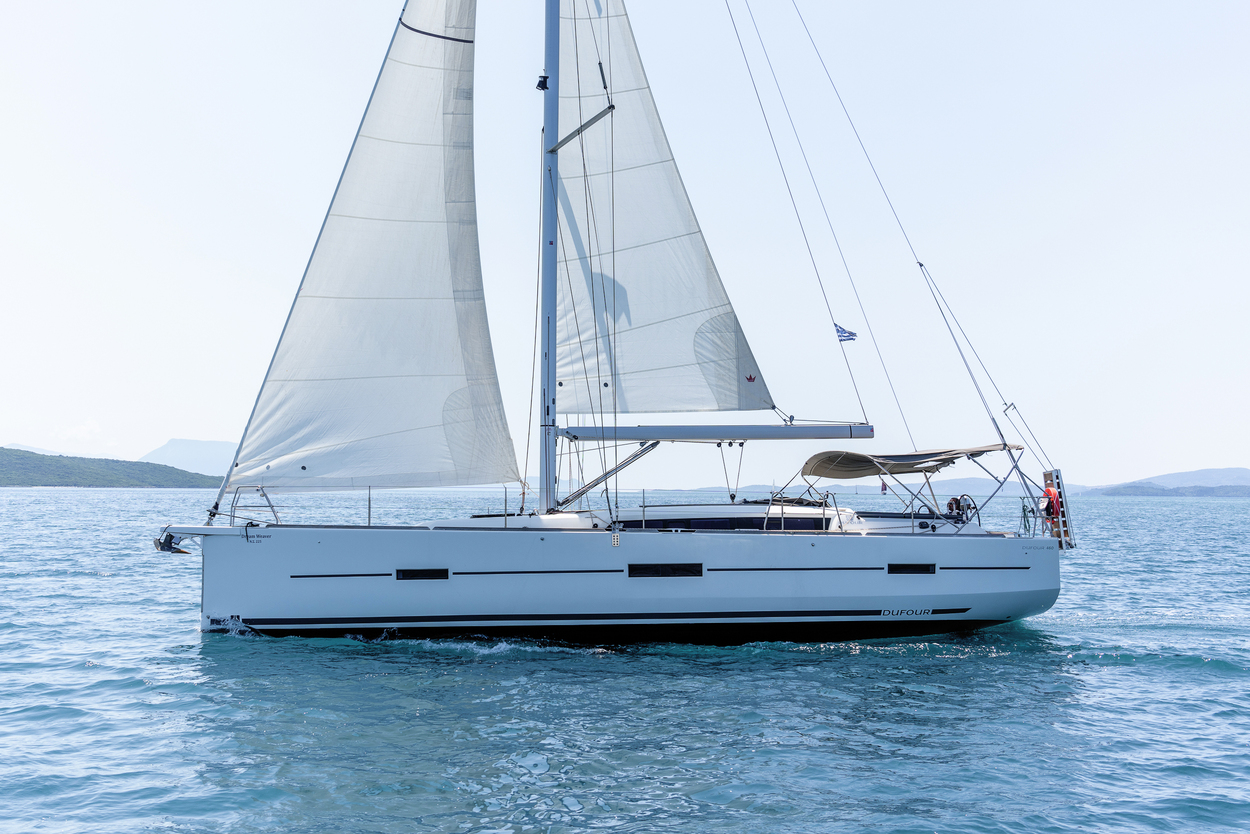 Photo #4 - Dufour 460 GL (Dream Weaver) in Lefkada - 37346
