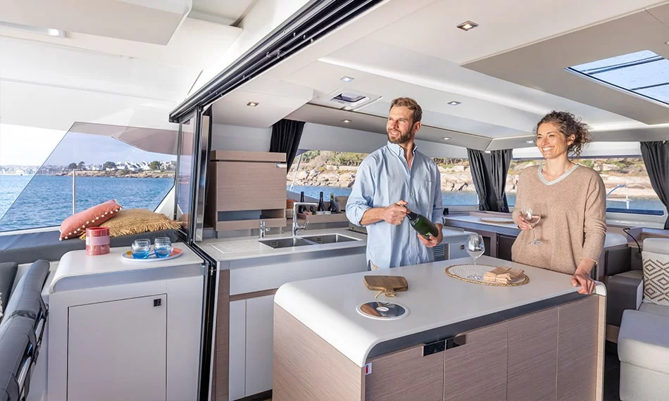 Fountaine Pajot Aura 51 SMART ELECTRIC - 5 cab. (LILY)  - 9