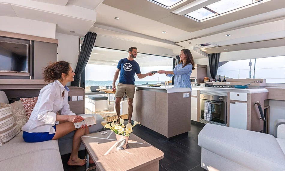 Fountaine Pajot Aura 51 SMART ELECTRIC - 5 cab. (LILY)  - 11
