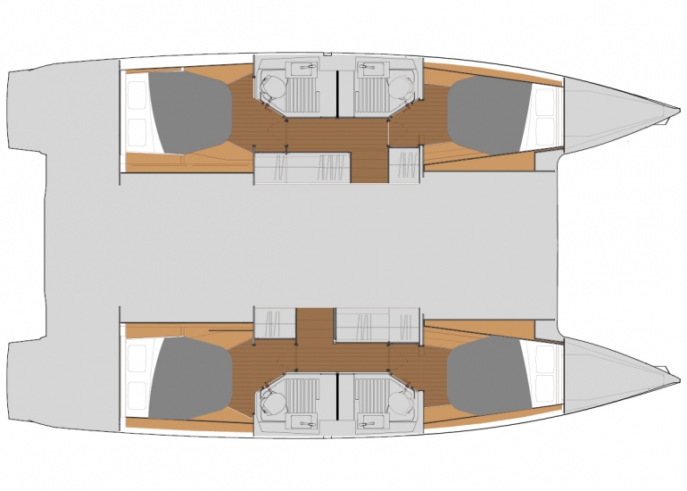 Photo #11 - Fountaine Pajot Astrea 42 - 4 + 2 cab. (Argo I) in Paros - 37449
