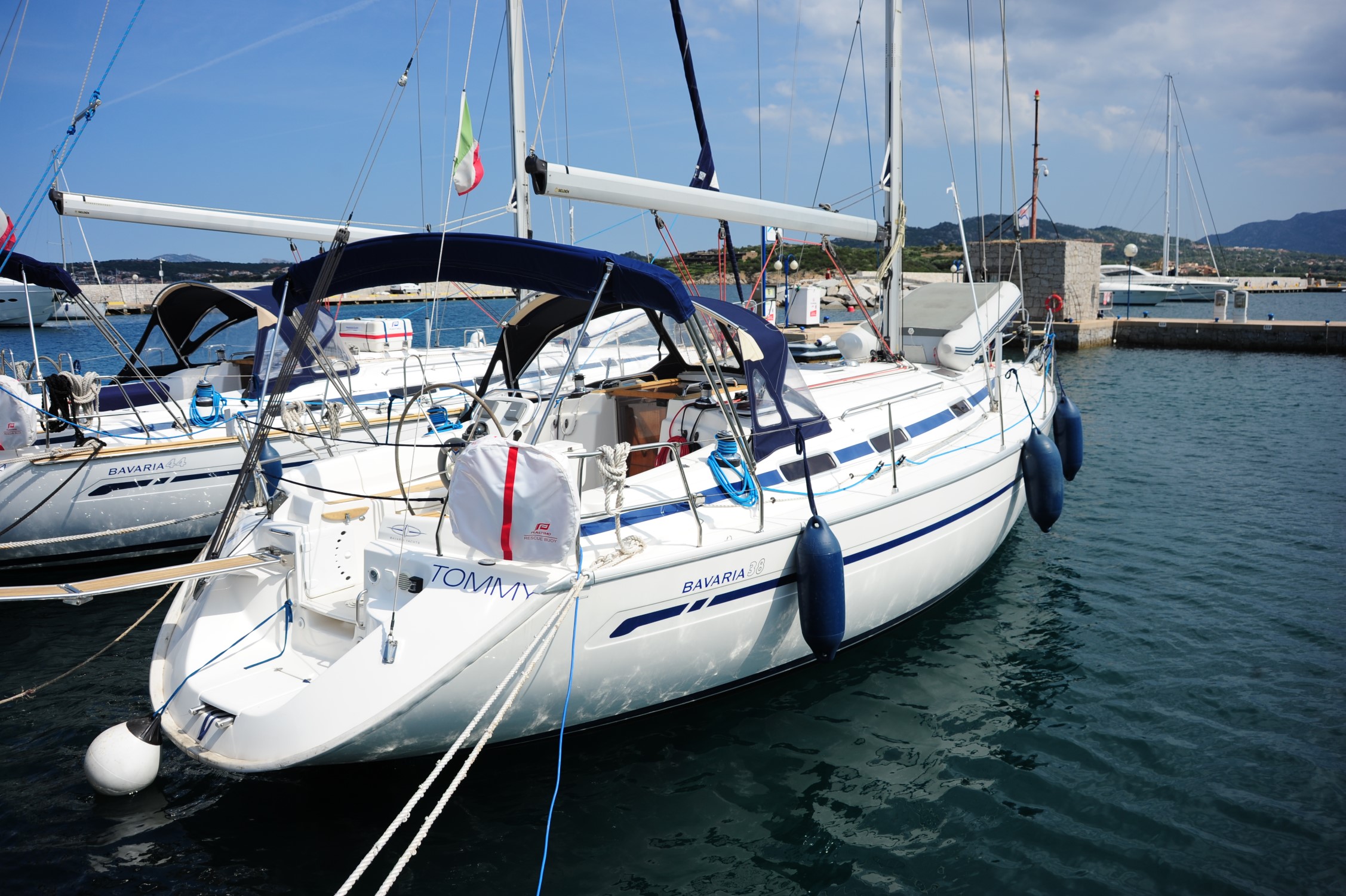 Photo #4 - Bavaria 38 (Tommy) en Porto Rotondo - 37624