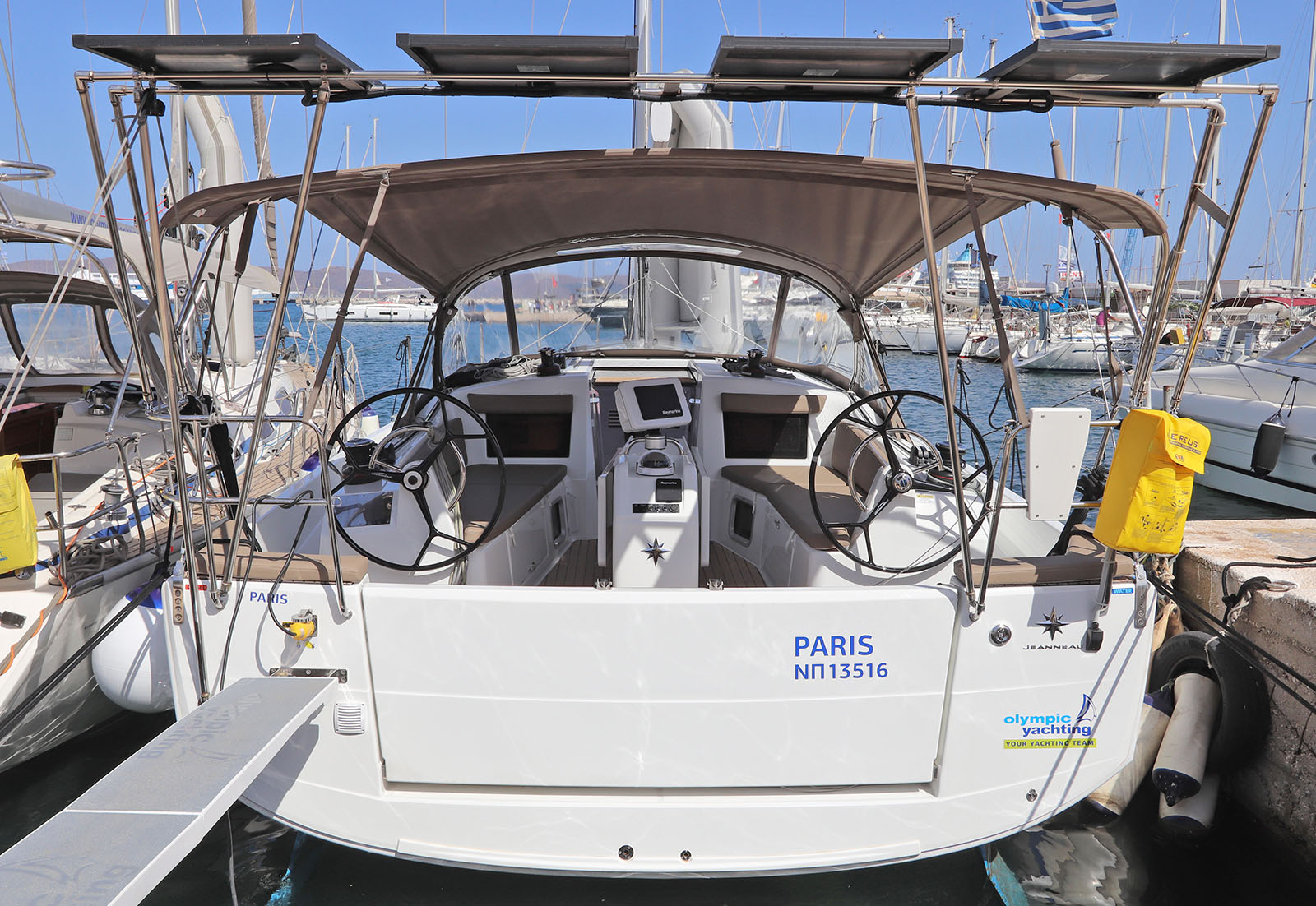 Photo #3 - Sun Odyssey 410 - 3 cab. (Paris) in Lavrion - 37725