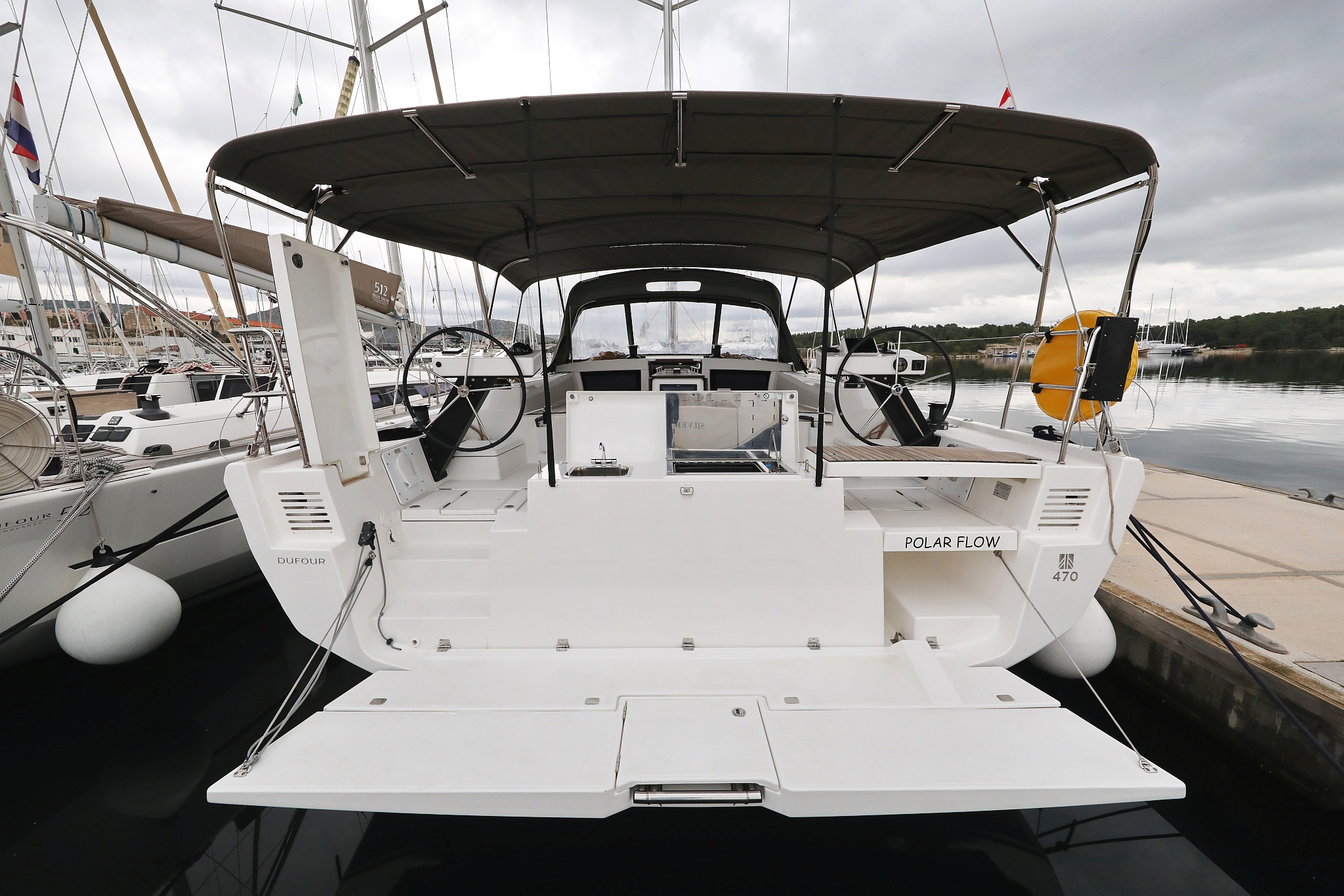 Photo #16 - Dufour 470 - 4 cab. (Polar Flow) in Sibenik - 37944