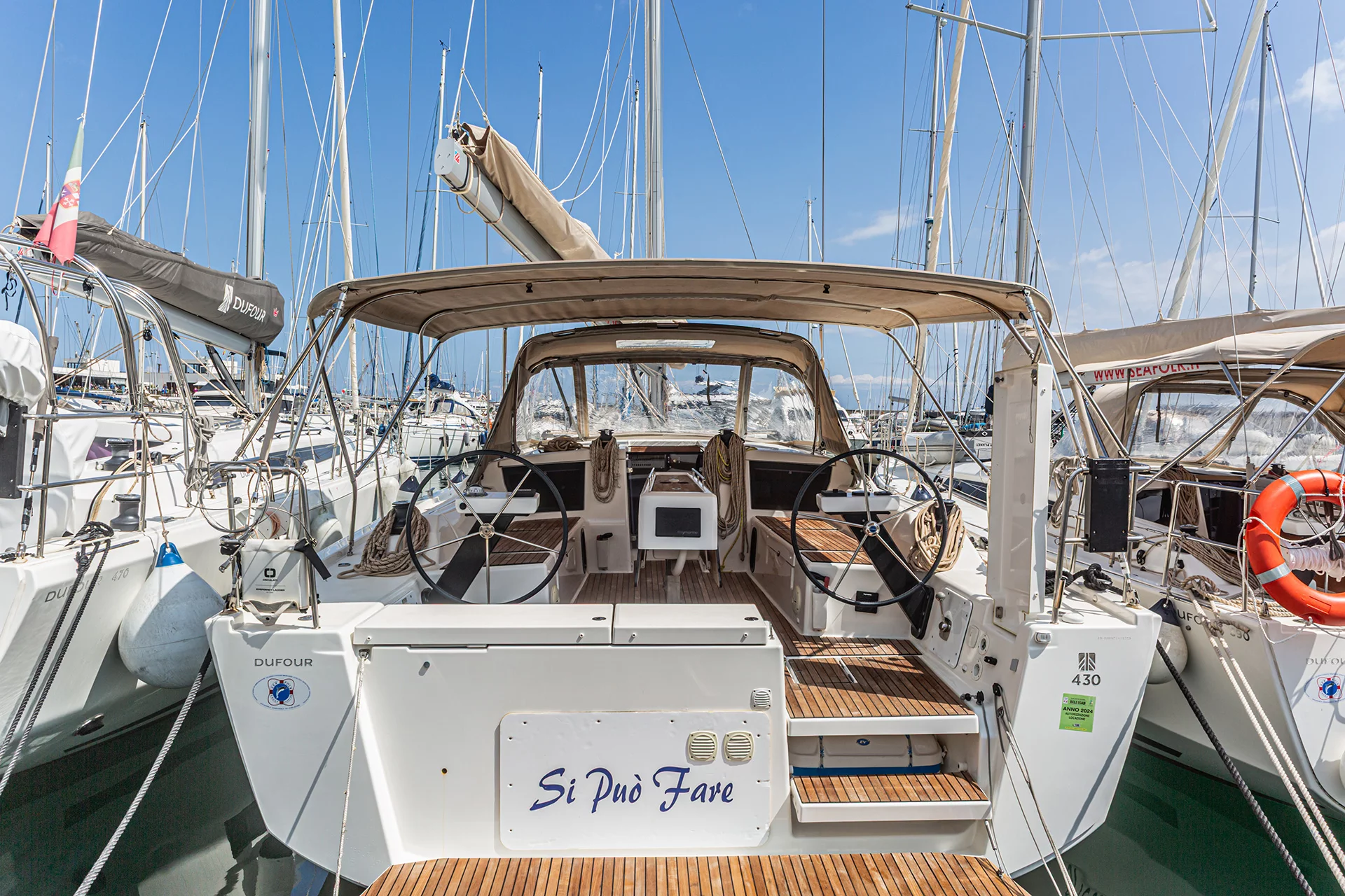 Dufour 430 - 3 cab. (Si Puo Fare)  - 6