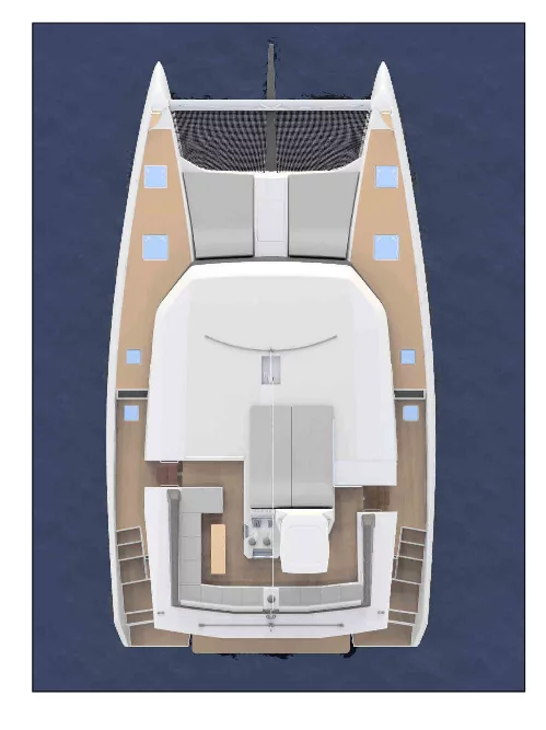 Dufour 48 Catamaran - 5 + 1 cab. (Sonia)  - 3