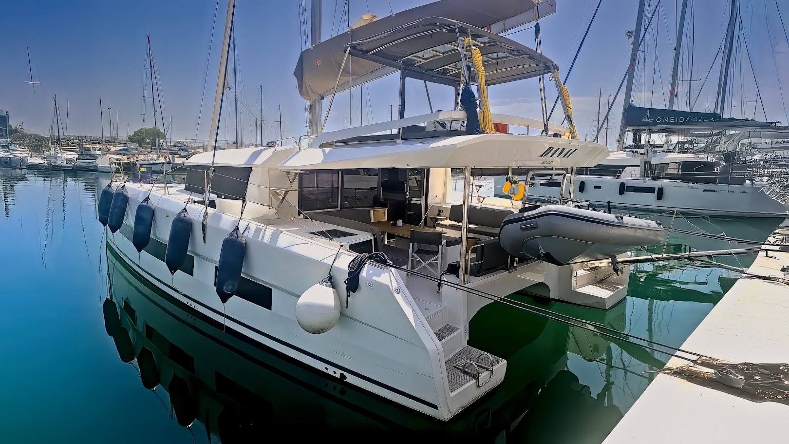 Photo #3 - Dufour 48 Catamaran - 5 + 1 cab. (Danai) en Mykonos - 38280