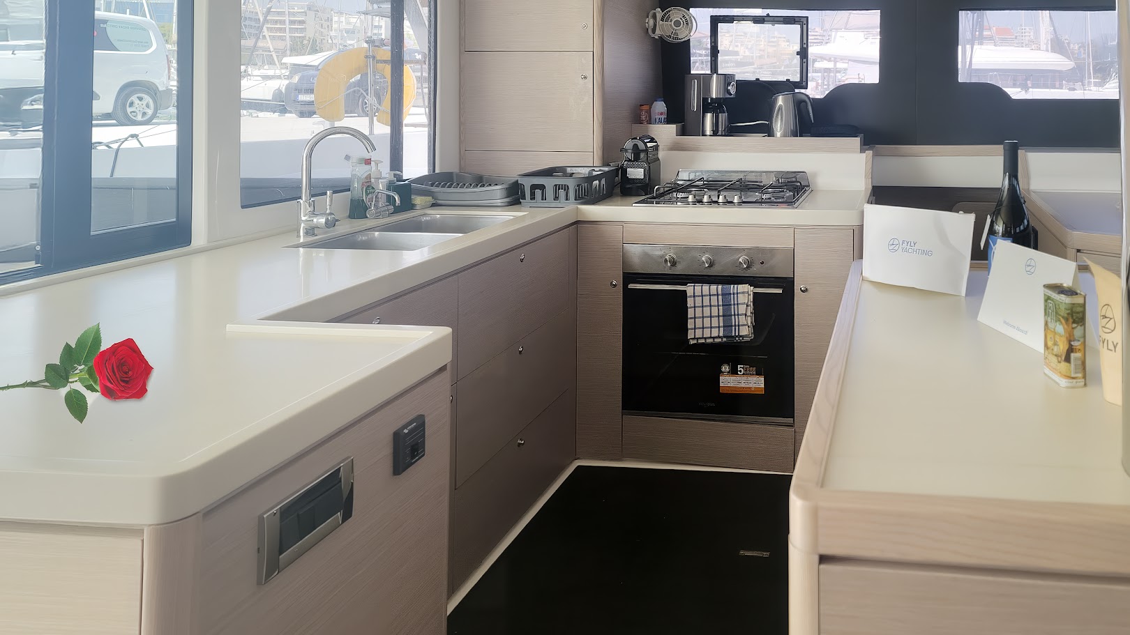 Photo #13 - Dufour 48 Catamaran - 5 + 1 cab. (Danai) en Mykonos - 38280