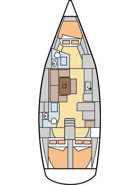 Dufour 405 GL (Daphne-S)  - 1