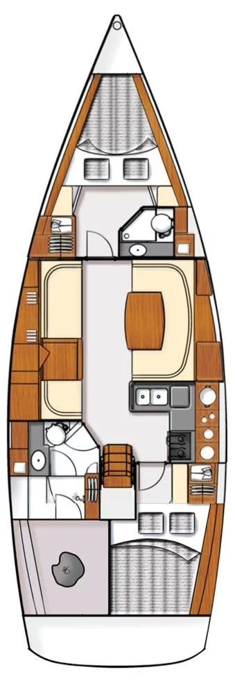 Moody 41 Classic (Mezza Luna (skippered))  - 1