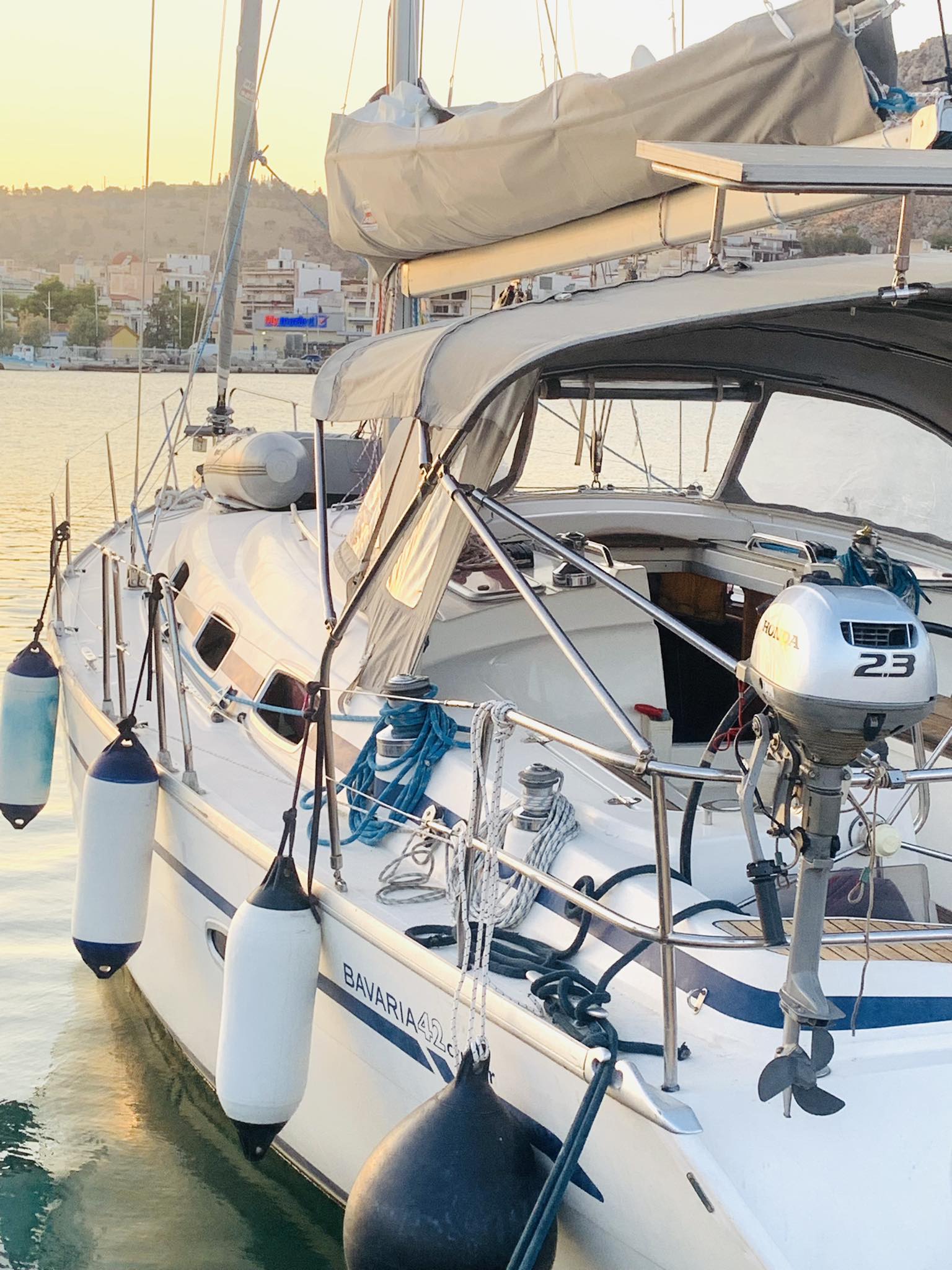 Photo #5 - Bavaria 42 Cruiser (Okeanis) in Salamina - 38816