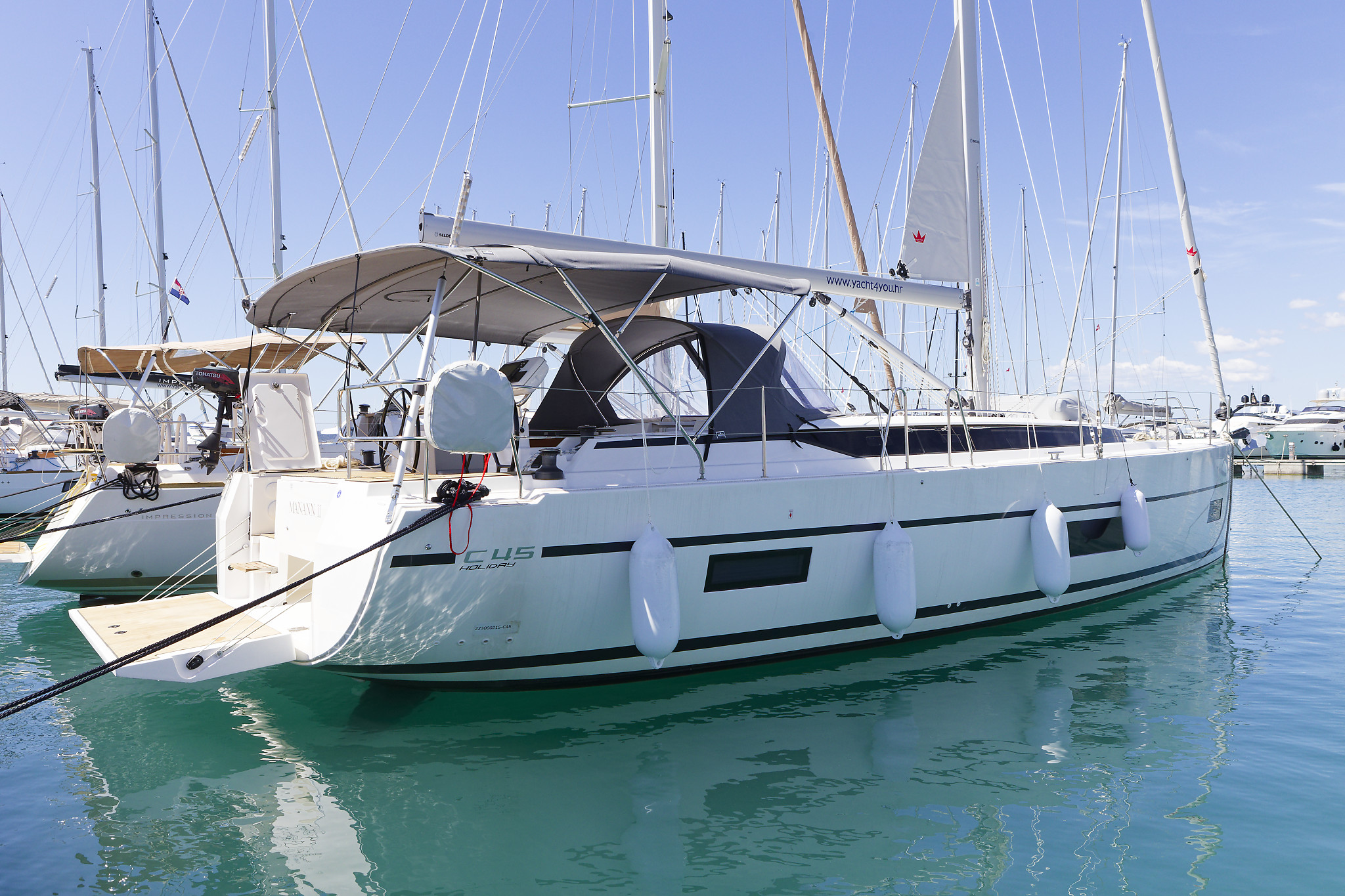 Photo #8 - Bavaria C45 - 4 cab. (Manann II) in Kastela - 38871