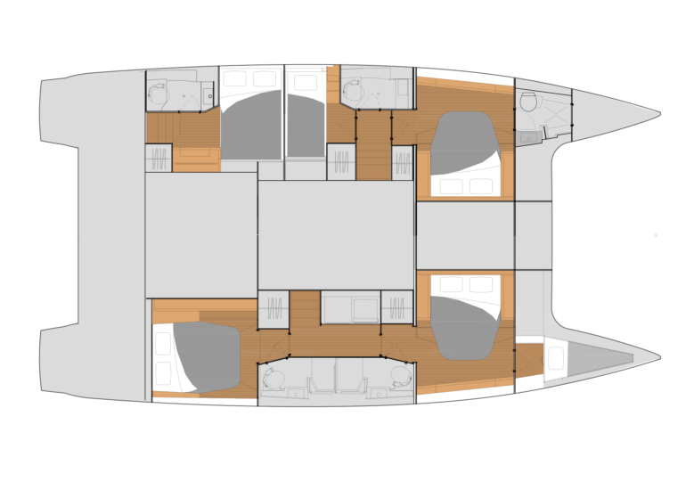 Photo #2 - Fountaine Pajot Tanna 47 - 5 + 1 cab. (Eros) in Atene - 38921